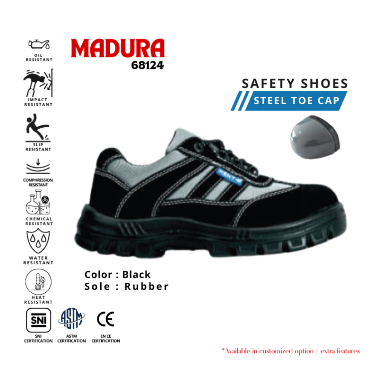 Kent safety shoes heat resistant tahan benturan