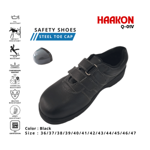 Haakon Q-Wat safety Shoes tanpa tali