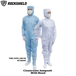 Cleanroom coverall antistatic
