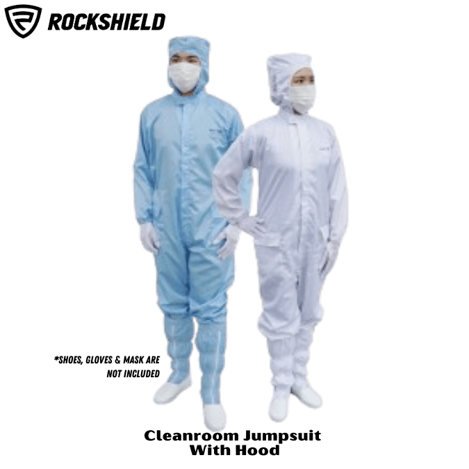 Cleanroom coverall antistatic