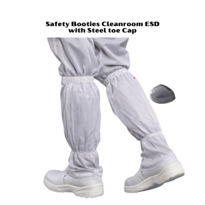 sepatu safety antistatic boooties cleanroom ujung besi