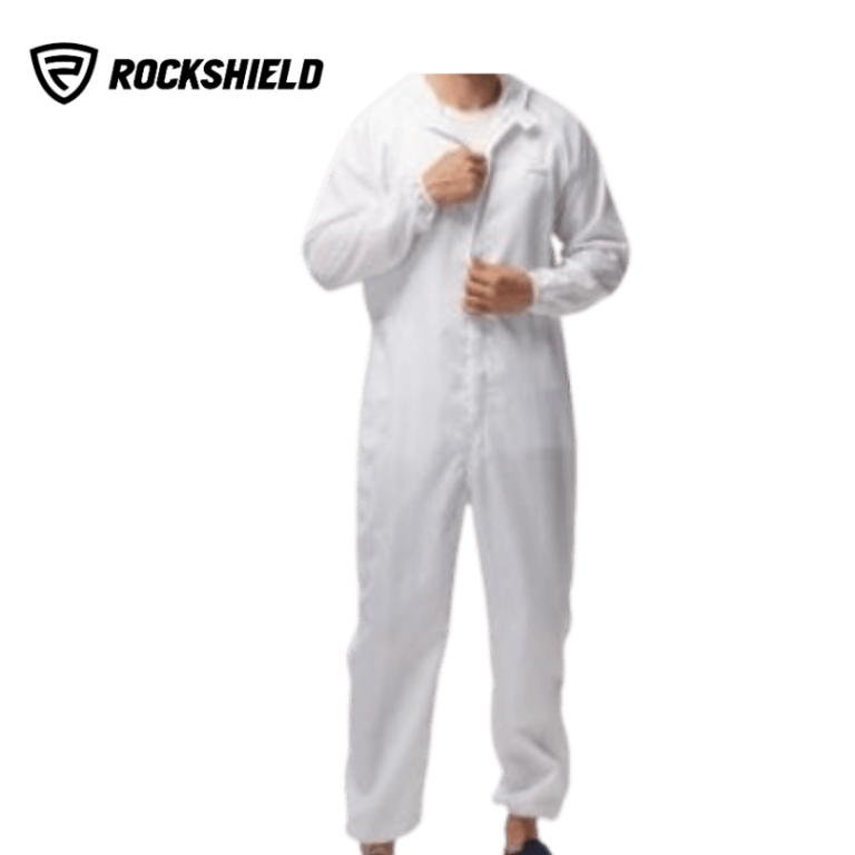 White Stripe Cleanroom jumpsuit (1)